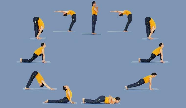 Chuỗi động tác chào mặt trời B (Ashtanga Yoga) - bài tập yoga giảm mỡ bụng siêu nhanh
