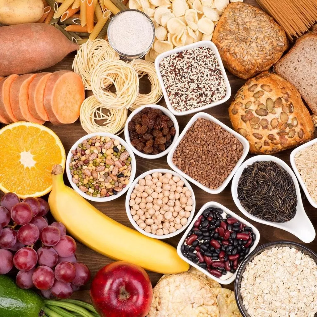 Carb phức hợpcó trong rau củ, các loại hạt