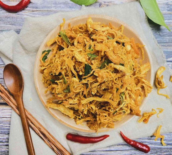 Cách ăn khô gà để không tăng cân