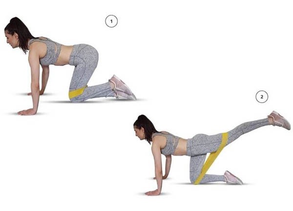 Bài tập Donkey kicks
