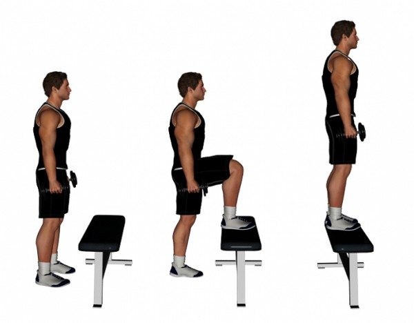 Bài tập Step-ups đơn giản nhưng mang lại hiệu quả cao