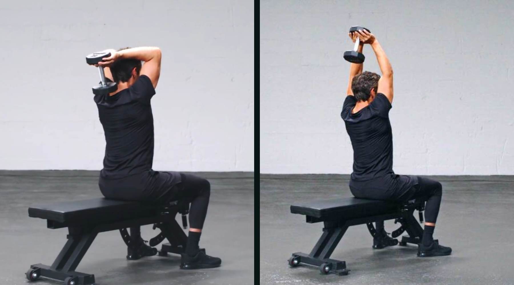 Overhead Tricep Extensions (Duỗi tay trên đầu)