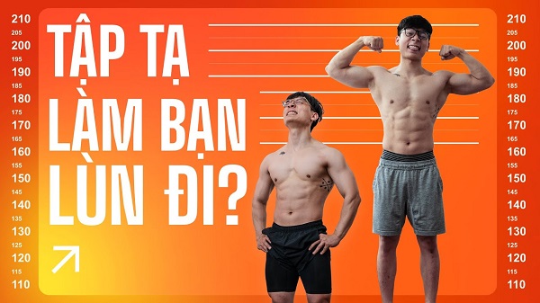 Mối quan hệ giữa tập gym và chiều cao